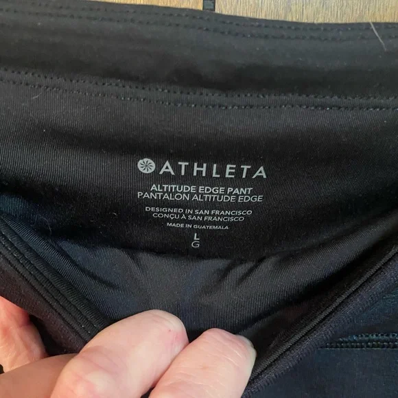 Athleta Black Altitude Edge Pants - Picture 2 of 4